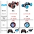 Imagem do ZWN 1:12 / 1:16 4WD RC Carro Rádio Indução Gesto Música Luz Conluio Controle Remoto Carro Off-Road Controle Meninos Brinquedos para Crianças