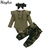 Roupas de bebê de camuflagem para meninos, meninas, 3 peças, roupas de bebê, tricô, conjuntos de outono para bebê, manga longa, criança, roupas de outono, recém-nascidos