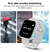 2022 relógio de silicone feminino relógios de pulso eletrônico feminino led relógio de pulso feminino masculino esporte à prova d'água relógio de pulso digital à prova d'água - comprar online