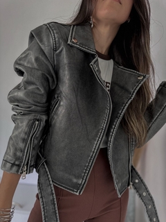 Campera vintage de cuero