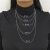 Corrente veneziana 70 cm - Prata 925 - loja online