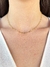 Choker Corrente Coraçoes Banhada a Ouro 18K na internet