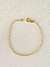 Pulseira Toda Bolinhas Pequenas Banhada em Ouro 18K na internet