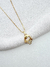 Colar c/ Pingente Menina Liso Banhado em Ouro 18K - comprar online