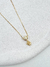 Colar c/ Pingente Coração Cravejado e Menino Banhado em Ouro 18K - comprar online