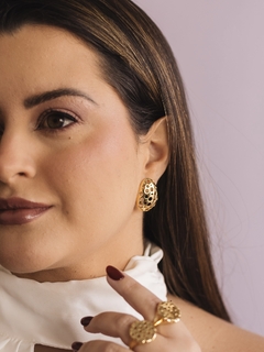 Brinco Luma Banhado a Ouro 18K - comprar online