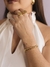 Bracelete Luma Ajustável Banhado a Ouro 18K na internet