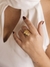 Anel Eloá Regulável Banhado a Ouro 18K - SORA JOIAS