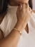 Bracelete Orgânico Martelado Banhado a Ouro 18K - comprar online