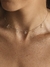Choker de Prata c/ 7 Trevos Vazados Lisos Pendurados - comprar online
