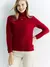 Blusa de Lã Gola Alta para Inverno - comprar online