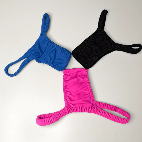 calcinha trans aquendar kit 3 unidades - comprar online