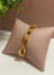 Pulseira corrente martelada