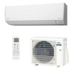 Ar Condicionado Split Hi-Wall Inverter Fujitsu Premium Airstage 9.000 Btu/h Quente/Frio 220v | Gás R32