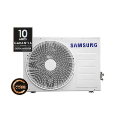 Ar Condicionado Split Hi-Wall Inverter Samsung WindFree Black Edition Sem Vento 24.000 Btu/h Quente/Frio 220v | AR24CSEC - comprar online