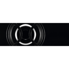 COOKTOP GAS MESA VIDRO PRETO 4 BOCAS - loja online