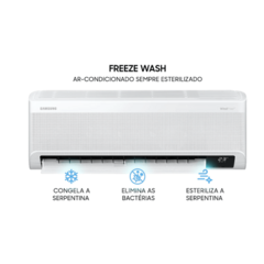 Ar Condicionado Split Hi-Wall Samsung WindFree Connect Inverter 9.000 Btu/h Quente/Frio 220V | AR09BSEAAWKNAZ