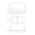Kit pastillas de freno FRASLE delanteras Hyundai I30 Kia Carens 02/-- - Reps