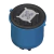 Buje suspension VTH trasero (con pestaña plas. alum.) 308 408 C4 11/--