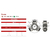 Triceta Ford Fiesta Focus Ka 99/-- TR1213 21 estrias - comprar online
