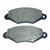 Kit pastillas freno Del 206 207 1.4 8v MAZFREN 3100M - Reps
