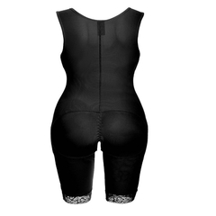 Zip cintura rendas modelador espartilho controle cinta modelador de corpo roupa interior - comprar online
