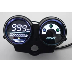 Velocímetro Digital LED Moto CG125 Ano 2000 a 2008 Fan 125 Titan 125 2013 Dashb