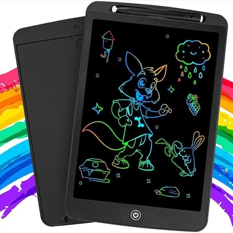 Tablet Infantil Lousa Mágica Digital Para Desenho Colorido