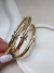 Bracelete Liso X Cravejado - Gold na internet