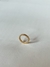Anel Aparador Roliço Cravejado - Gold - comprar online