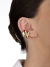Piercing Fake Liso Ovalado - Gold