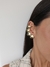 Ear Cuff Triângulos - Dourado - comprar online