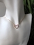Colar Coração Pink Degradê - Gold - comprar online