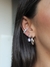 Piercing Fake Degradê Colors - Prateado