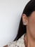 Ear Cuff Curvas Orgânico - Prateado - comprar online