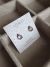 Brinco Gota Rosa - Prateado - comprar online