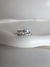 Anel Duplo Zircônia Oval - Ródio - comprar online