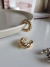 Argola Trançada Bold - Gold