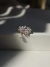 Piercing Fake Flor com Gota - Dourado