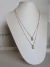 Colar Gota P - Dourado