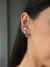 Piercing Fake Shine Verde Maçã - Ródio - comprar online