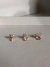 Piercing Fake Gota Cravejado - Dourado