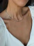 Choker Bolinhas Achatadas