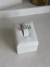Piercing Fake Meio Cravejado Verde Maçã - Ródio