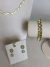 Pulseira Riviera Retangular Amarelo Manteiga - Ródio Branco - comprar online