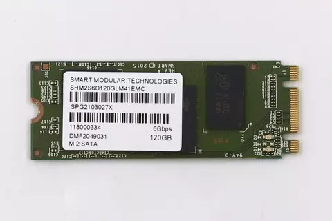 SSD Smart 120 GB SATA 6G M.2 2280 SHM2S6D120GLM41EMC