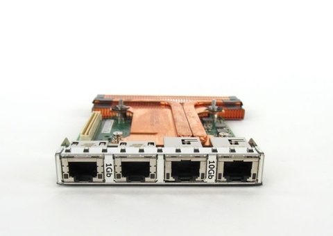 Network Card Dell 10GB X540 Quad 2x ports 10 Gb 2x ports 1Gb Daughter Card 0P71JP