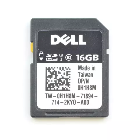 Tarjeta SDHC Dell 16GB iDRAC vFlash SD Card Module 13 Gen R630 R730 0H1H8M