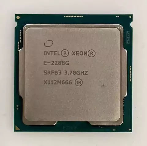 Processador Intel Xeon E-2288G SRFB3 3.5 GHz 8 Cores 16 MB Cache LGA 1151 TDP 95 W