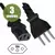 Cable Alimentación Force Line C13 para NBR 14136 10 Amperios 250V 3M Preto